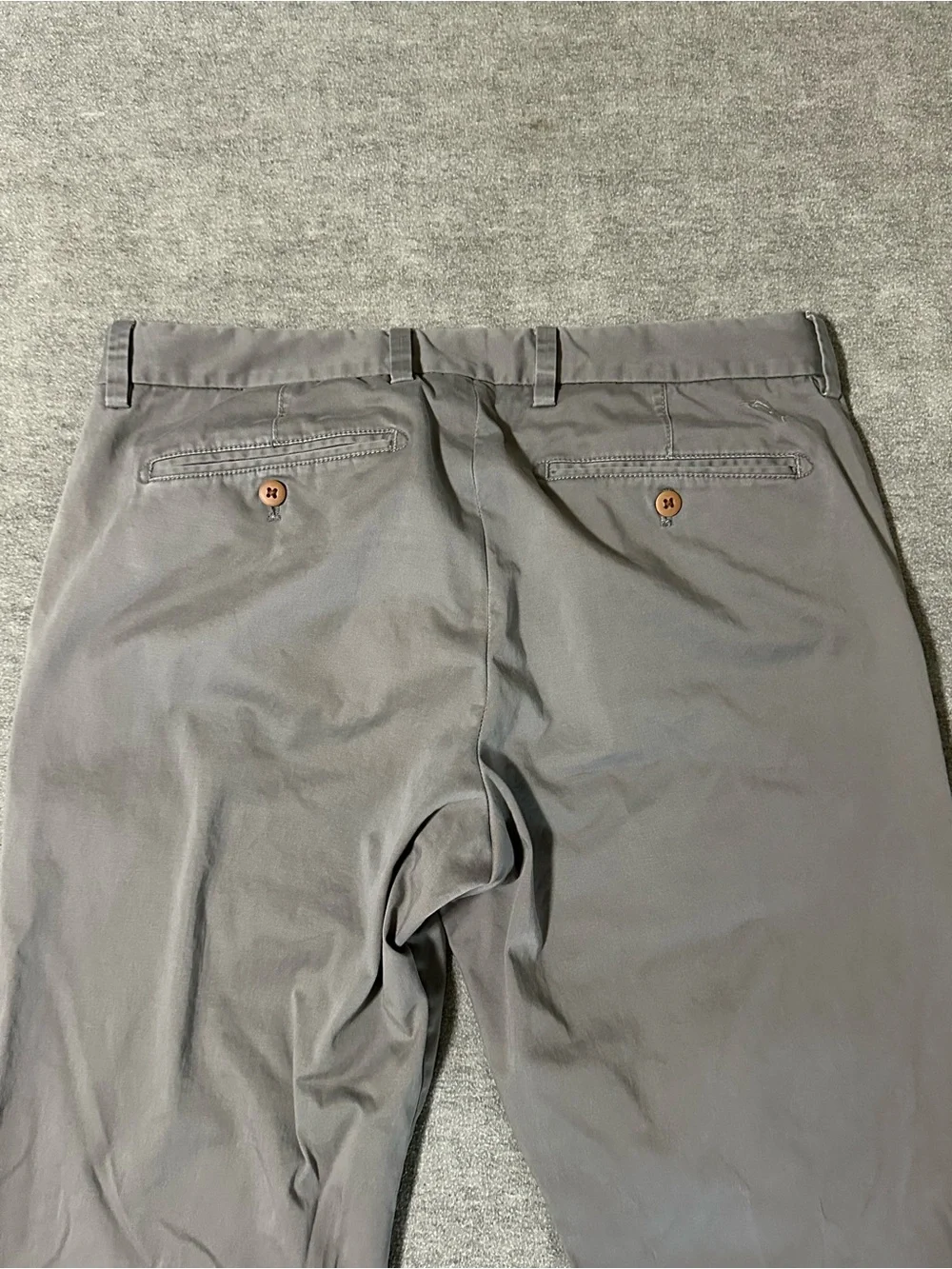 Tommy Bahama Men's Charcoal Gray Chinos